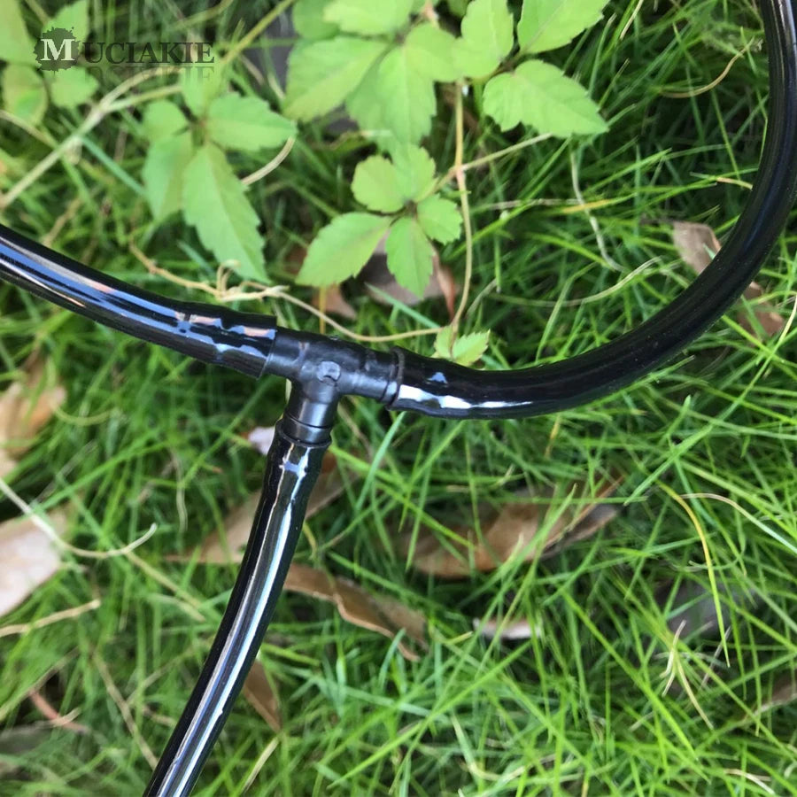 10/20/25/40 Meter 4/7mm Garden Water Hose With Quick Connector Micro Drip Misting Irrigation Tubing Pipe PVC Hose 1/4'' New Hose