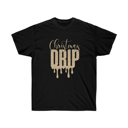 Golden Dripping Christmas Drip