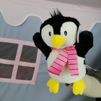 Animal Glove Puppets Adults Hand Living Puppet Dog Theater Doll Toys Plushies Story Talking Muppet Show Muppets Family Toy