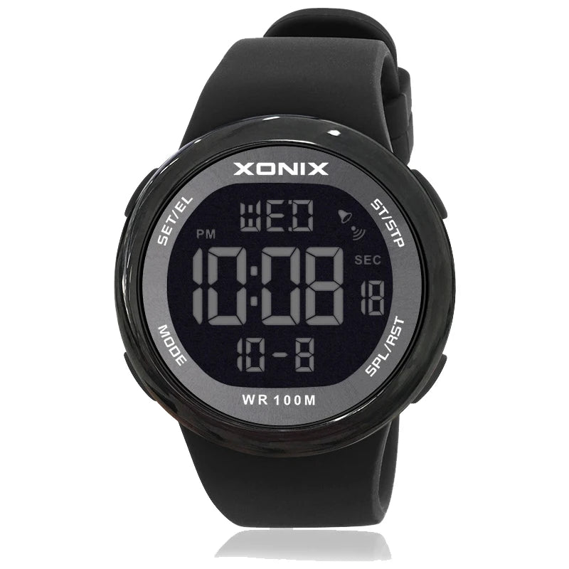GOLDEN Sports Classics Men Relogio Masculino LED Digital Diving Swimming Reloj Hombre  Acrylic Mirror Sumergible Wristwatch NY