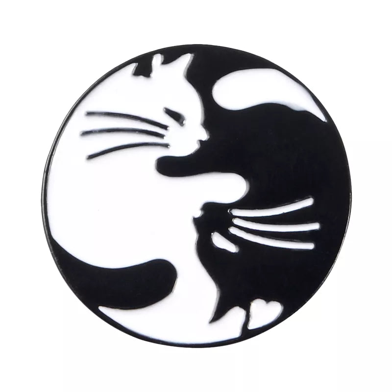 Meow Cat Kindergarten Enamel Pins Box Kitten Hugging Cats Badge Custom Brooch Bag Clothes Lapel Pin Cartoon Animal Jewelry
