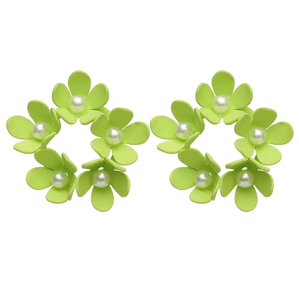 17KM New Vintage Earrings 2022 Geometric Shell Earrings for Women Girl BOHO Resin Drop Earrings Brincos Fashion Tortoise Jewelry