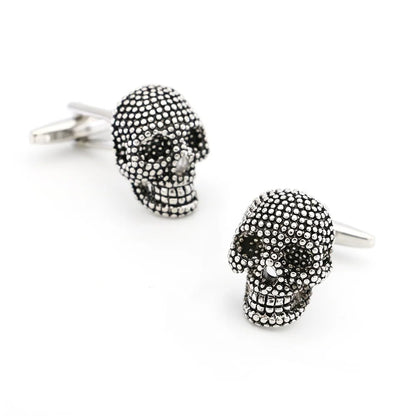 Skull Cufflinks 28 Vintage Skeleton Designs Men's Designer Cuff Links