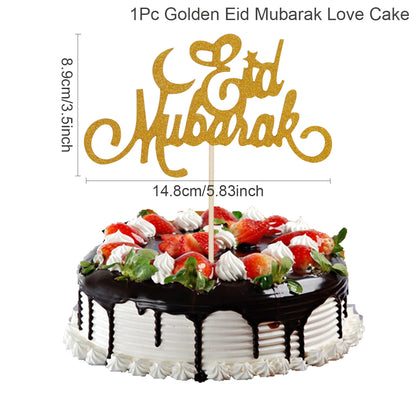 Ramadan Kareem Banner Balloons Eid Mubarak Decor Ramadan Decor Ramadan Mubarak Muslim Islamic Festival Party DIY Decorations