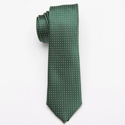 XGVOKH 20 Style Neck Tie Men Skinny Necktie Wedding Ties Polyester Black Dot Fashion Mens Business Bowtie Shirt Accessories