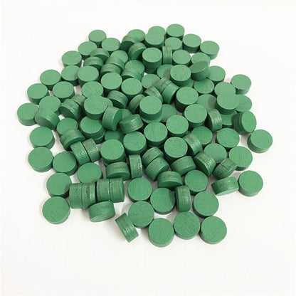 100Pcs Diameter 10*5MM Pawn Wooden Game Pieces Colorful Pawn/Chess for Board Game/Educational Games Accessories