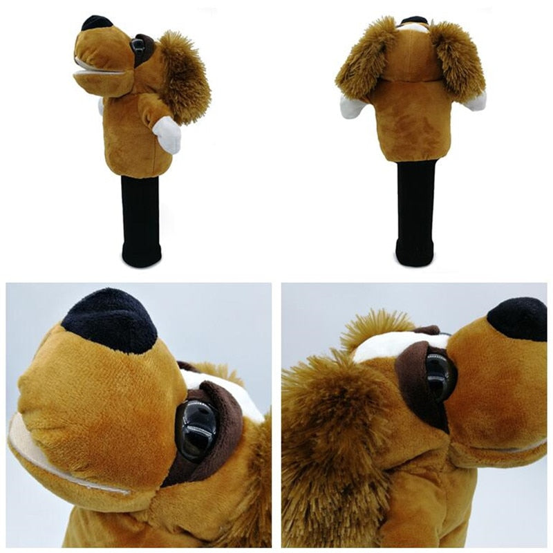 All Kinds of Animals Golf Head Covers Fit Up to Fairway Woods Men Lady Golf Club Cover Mascot Novelty Cute