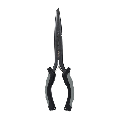 Booms Fishing F03 Fisherman's Fishing Pliers 23cm Long Nose Hook Remover Tools Stainless Steel Line Cutter Scissors