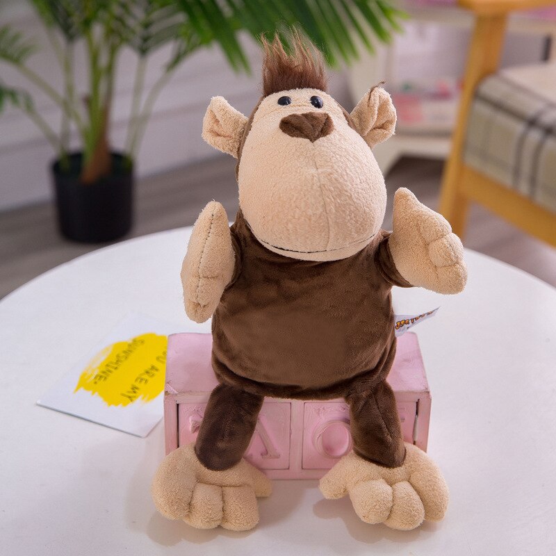 30cm Cute Whole Body Animal Hand Puppet Plush Toy Kindergarten Story Interactive Props Parent-Child Game Glove Dolls