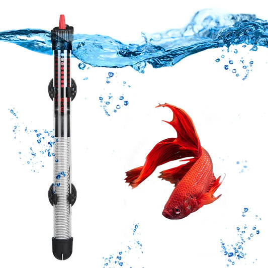 110v-220v Adjustable Temperature Thermostat Heater Rod 25w/ 50w/ 100w/ 200w/ 300W Submersible Aquarium Fish Tank Water Heat