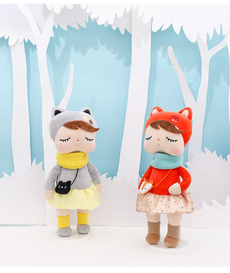 33cm New Angela Rabbit Metoo Doll Stuffed Toys Plush Animals Kids Toys for Girls Children Boys Baby Plush Toys Cartoon Soft Toys