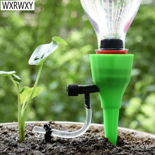 Automatic Drip Irrigation System DIY Automatic Plant Waterers Taper Watering Water Flowerpot Plant Watering 1pcs