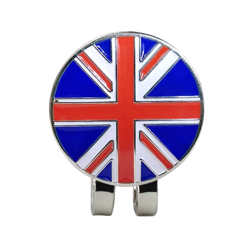 New Arrival Golf Marker W Golf Hat Clip Magnetic Alloy Golf Mark for Golf Ball Sport Drop Shipping