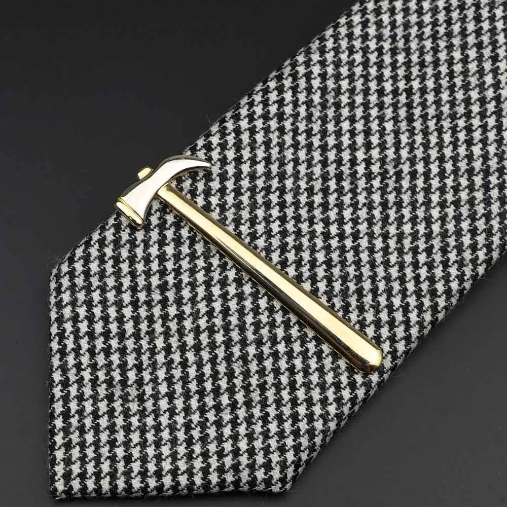 1 Piece Chrome Stainless Glasses Car Airplane Fork Spoon Shape Metal Tie Clip for Men Necktie Clips Pin for Mens