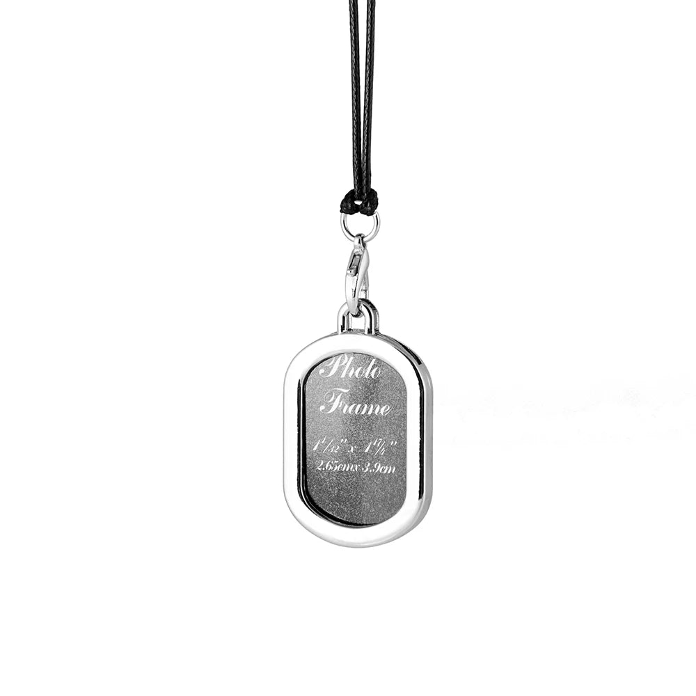 Creative Car Pendant Photo Frame Auto Ornaments Interior Rear View Mirror Decoration Love Family Girl Friends Photos Cars