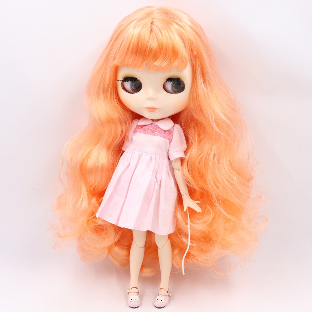 ICY DBS Blyth Doll No.3 Glossy Face White Skin Joint Body Special Price 1/6 BJD To