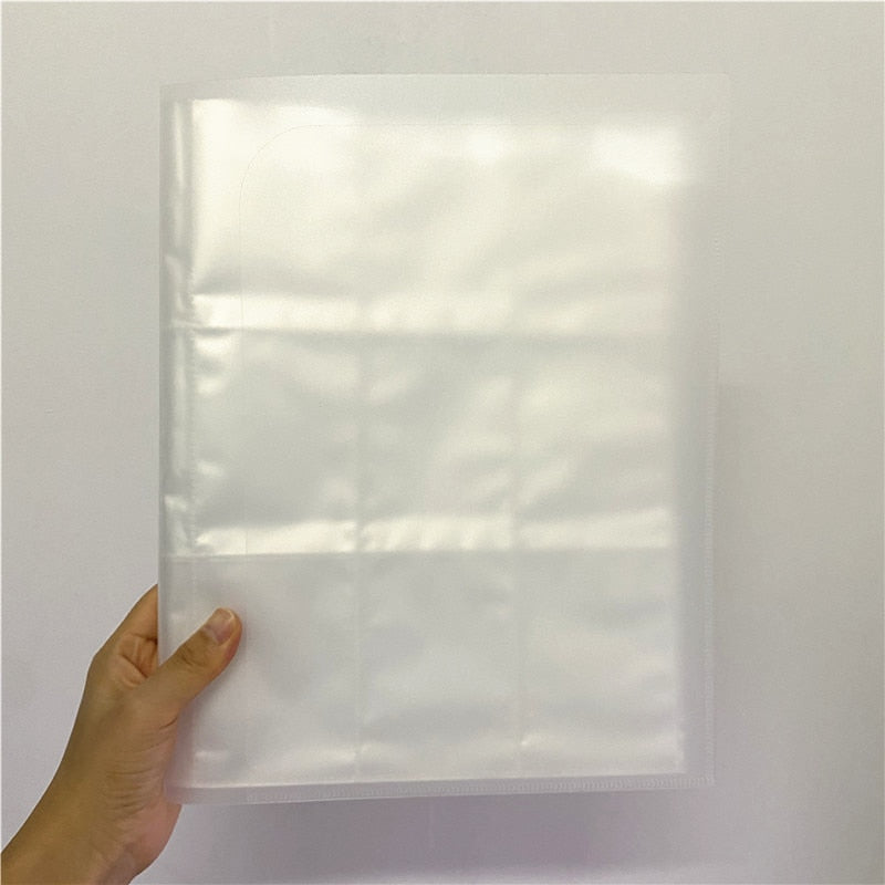 432 Capacity Cards Holder Albums With 24 Pages for 6.7*9.2cm Board Game Cards Album Book Sleeve Holder