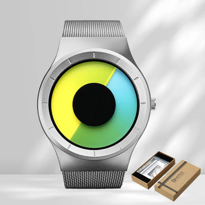 Creative Quartz Watches Men Top FASHION Brand Casual Stainless Steel Mesh Band Unisex Watch Clock Male Female Gentleman