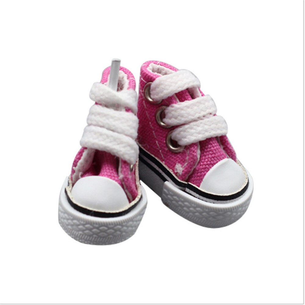 1 Pair 3.5cm Doll Shoes for Blyth Licca Jb Doll Mini Shoes for Russian Doll Sneakers Shoes for 1/12 BJD Doll Doll Accessories