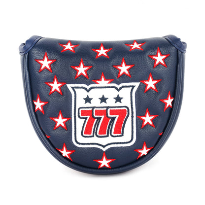 Magnetic  Closure Customized Golf Mallet Putter Covers Headcover Synthetic Leather Multi Style Color