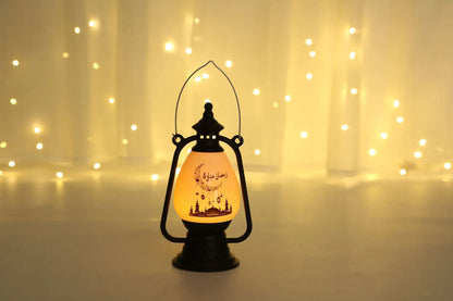 EID Mubarak LED Wind Lights Ramadan Decoration for Islamic Muslim Home Festival Party Decor Ramadan Kareem Eid Al Adha