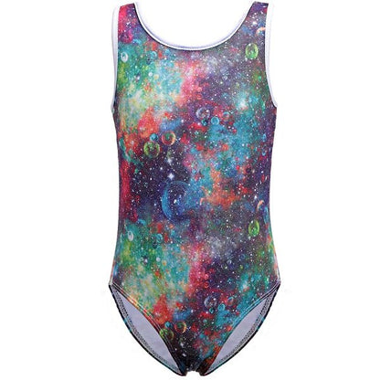 BAOHULU Sleeveless Girls Gymnastic Leotards Tank for 3-12y Kids Children Girl