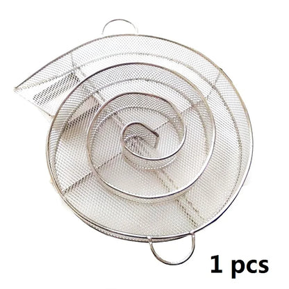 8.07'' Stainless Steel BBQ Grill Accessories Round Smoker Apple Small Wood Chips Barbecue Cold Smoke Generator Bacon Meat Tools