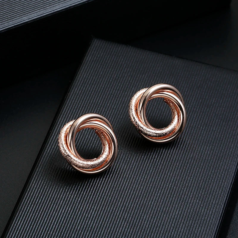 ZA Metal Maxi Statement Vintage Clip on Earrings Without Piercing  for Women Earrings Party Jewelry