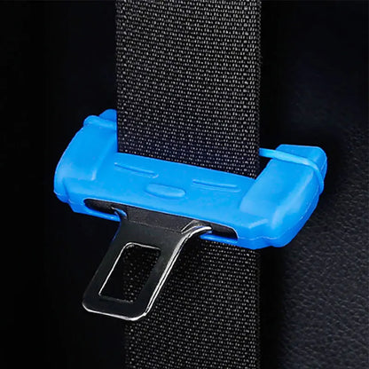 1pcs Car Safety Belt Buckle Silicon Protector Anti-Scratch Seat Belt Buckle Clip Interior Accessories for BMW VW Audi Toyota