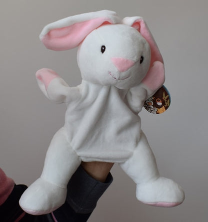 Animal Glove Puppets Adults Hand Living Puppet Dog Theater Doll Toys Plushies Story Talking Muppet Show Muppets Family Toy