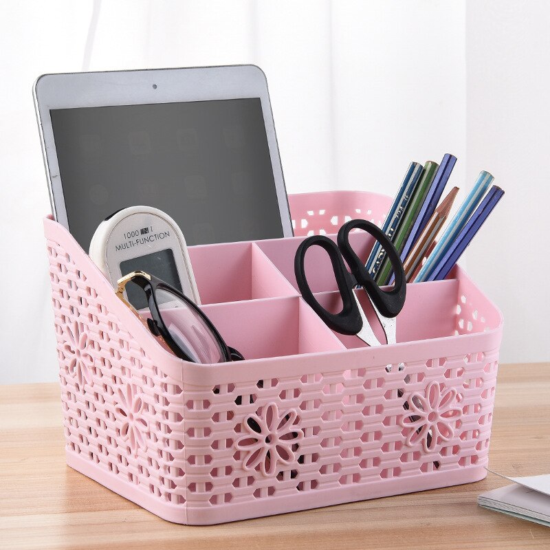 WBBOOMING Makeup Organizer Box for Cosmetics Desk Office Storage Skincare Case Lipstick Case Sundries Jewelry Organizer Box