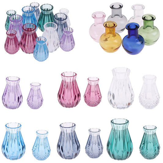 1:12 Doll House Flowerpot Vase Ceramics Teapot  Basin DIY Furniture Toys Dollhouse Miniature Accessories