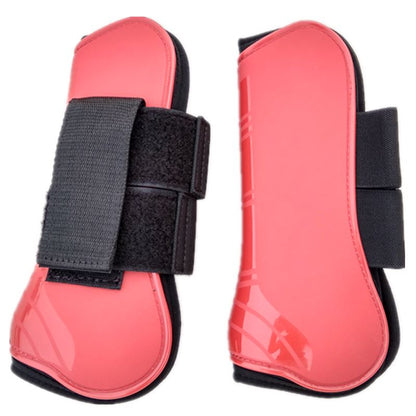 Horse Tendon Boots Polyurethane Blue Whit Red Black Shell  Neoprene Lining Jumping Protective Boot