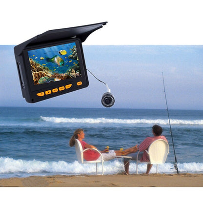 Fish Finder 20M 30M HD 1000TVL Underwater Ice Fishing Fish Camera Video 4.3" LCD 8pcs IR  150 Degrees Angle Sunvisor Fishfinder