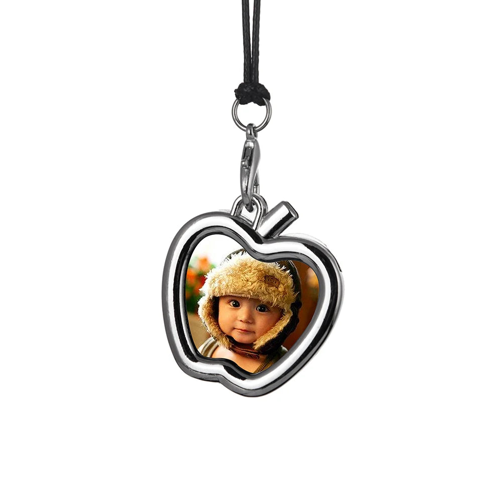 Creative Car Pendant Photo Frame Auto Ornaments Interior Rear View Mirror Decoration Love Family Girl Friends Photos Cars
