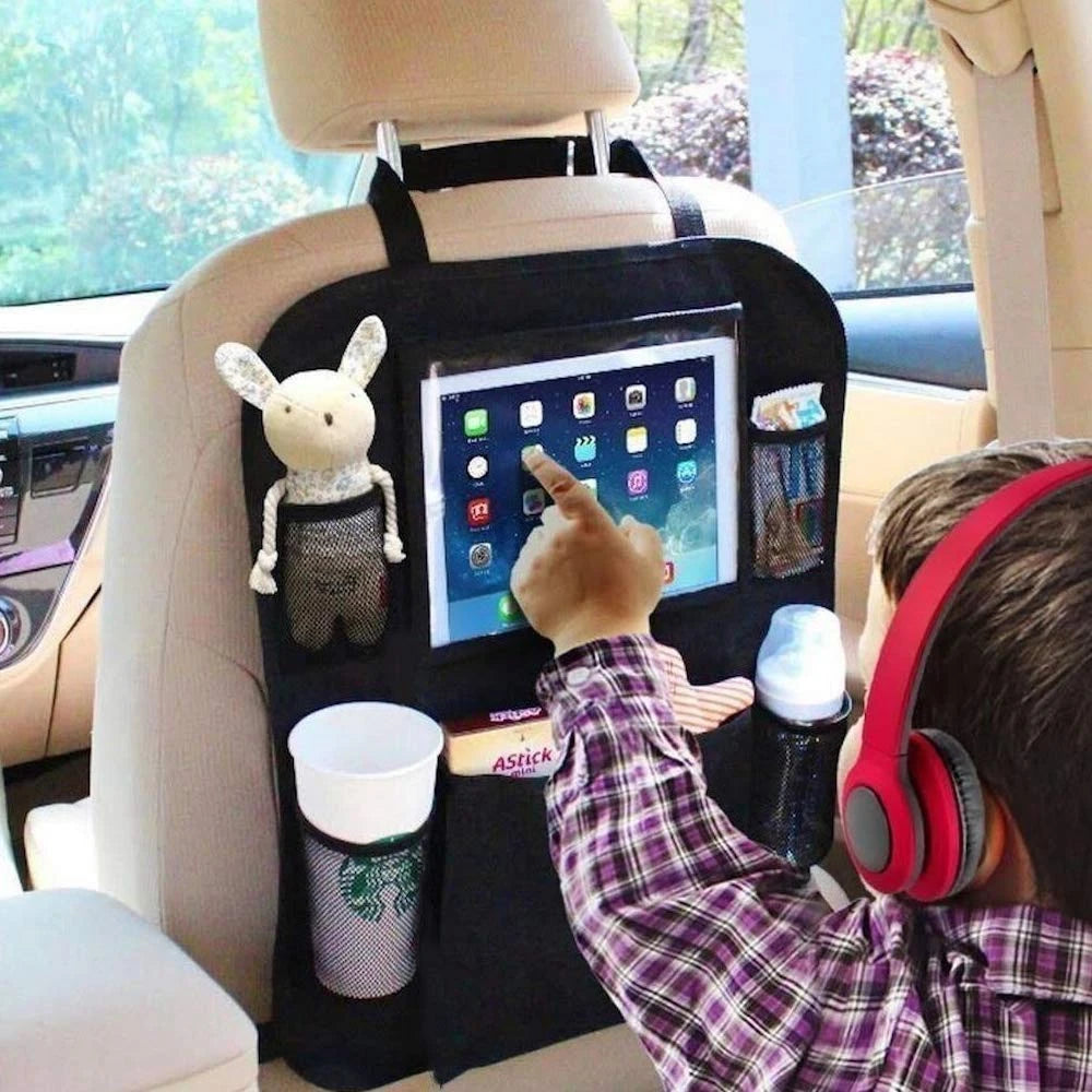 New Arrival Convenient Car Seat Back Organizer Multi-Pocket Storage Bag Box Case Car Storage Bag Tablet Holder Storage Organizer