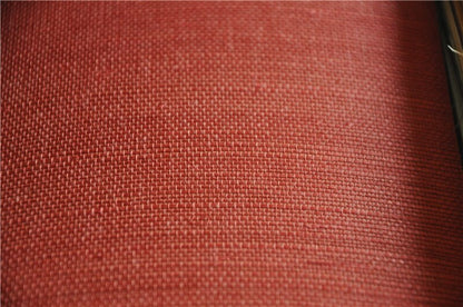 2017 New Red Natural Texture Sisal Wallpaper for Home Decoration Hotel Room Wall