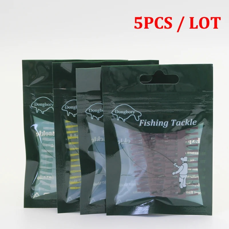 5PACK=140PCS Quick Stops Carp Fishing Accessories for Hair Rig Pop UP Boilies Pellet Bait Stoper Method Feeder Fishing Tackle