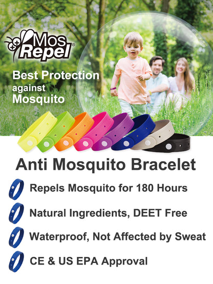 MosRepel Anti Mosquito Bracelet 3pcs X 6