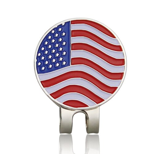 New Arrival Golf Marker W Golf Hat Clip Magnetic Alloy Golf Mark for Golf Ball Sport Drop Shipping