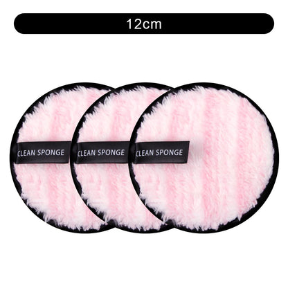 Makeup Remover Puff Reusable Make-Up Pads Washable Cleansing Cotton Microfiber Cloth Pad Skin Care Nail Art Cleaning Wipe Tools