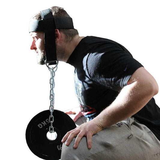 Head Neck Training Head Harness Body Strengh Exercise Strap Adjustable Neck Power Training Gym Fitness Weight Bearing Cap