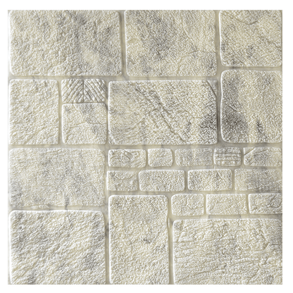 3D Wall Stickers Thick Sandstone Self-Adhesive Wallpaper Brick Pattern Collision Living Room Wall Stickers Bedroom Net Red Room