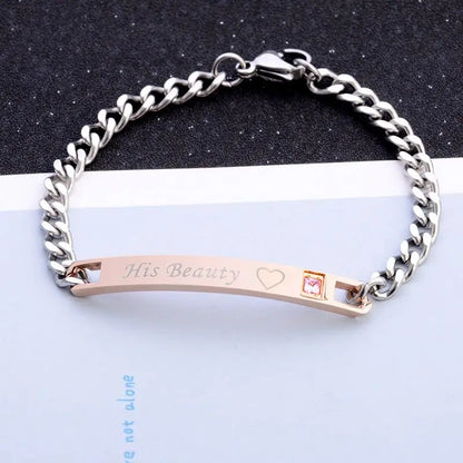 Women Silver Color Rose Gold Bracelet for Female Pulseras Crystal Heart Charm Bracelet Women Bridal Wedding Fine Jewelry