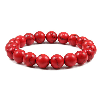 10mm Tiger Eye Natural Stone Beads Bracelet 3 Size Buddha Lava Round Beads Elasticity Rope Bracelets for Men Yoga Handmade Jewel