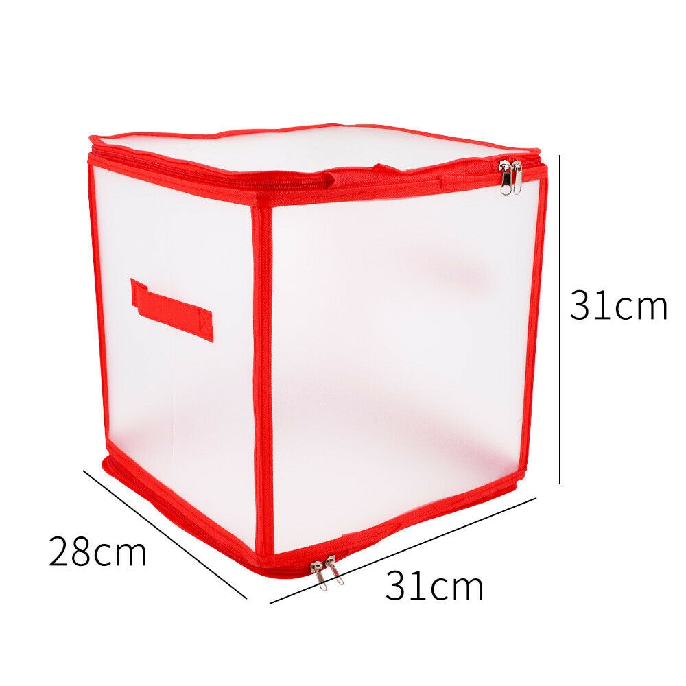 64 Baubles Storage Box Christmas Xmas Tree Decorations Organiser Christmas Balls Storage Organizer Bauble Storage Divider
