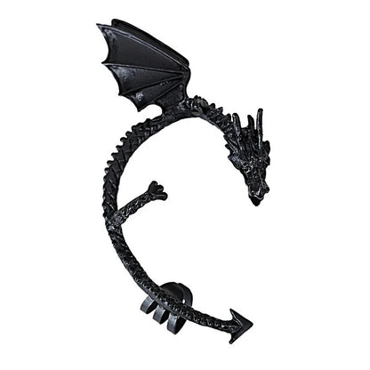 Retro Vintage Gothic Rock Punk Twine Dragon Shape Ear Cuff  Earring Earrings for Women Men  Earrings