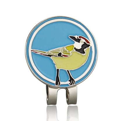 1PC GOG Golf Marker With Magnetic Cap Hat Clips Training Accessories Multi Colors Animal Cup Flag Slippers Tiger High Quality