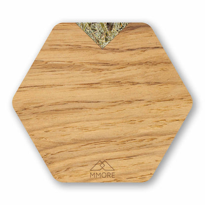 Wooden Coasters - Oak / Set of 4 Coasters
