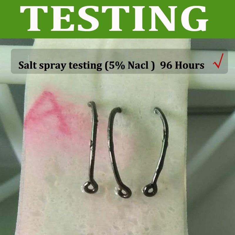 10PCS Carp Fishing Hook PTFE Coating Carp Hooks High Carbon Steel Matte Black With Micro Barb Barbed Hook Fit for Competition